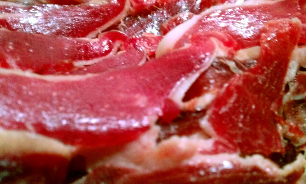 Wist u dat de Iberico “pata negra” ham geeft ons veel eiwitten?