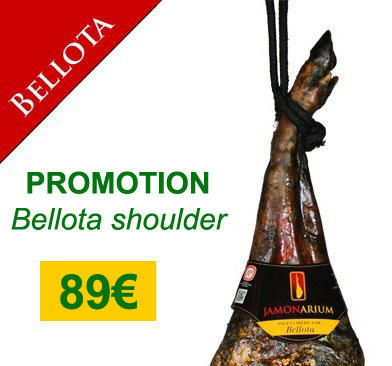 89€ Aanbieding 5Kg Iberische Bellota Paleta, de beste ham “pata negra” tegen de beste prijs